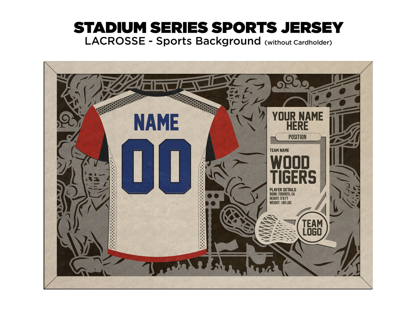 Stadium Series Jersey-Lacrosse (Customizable)