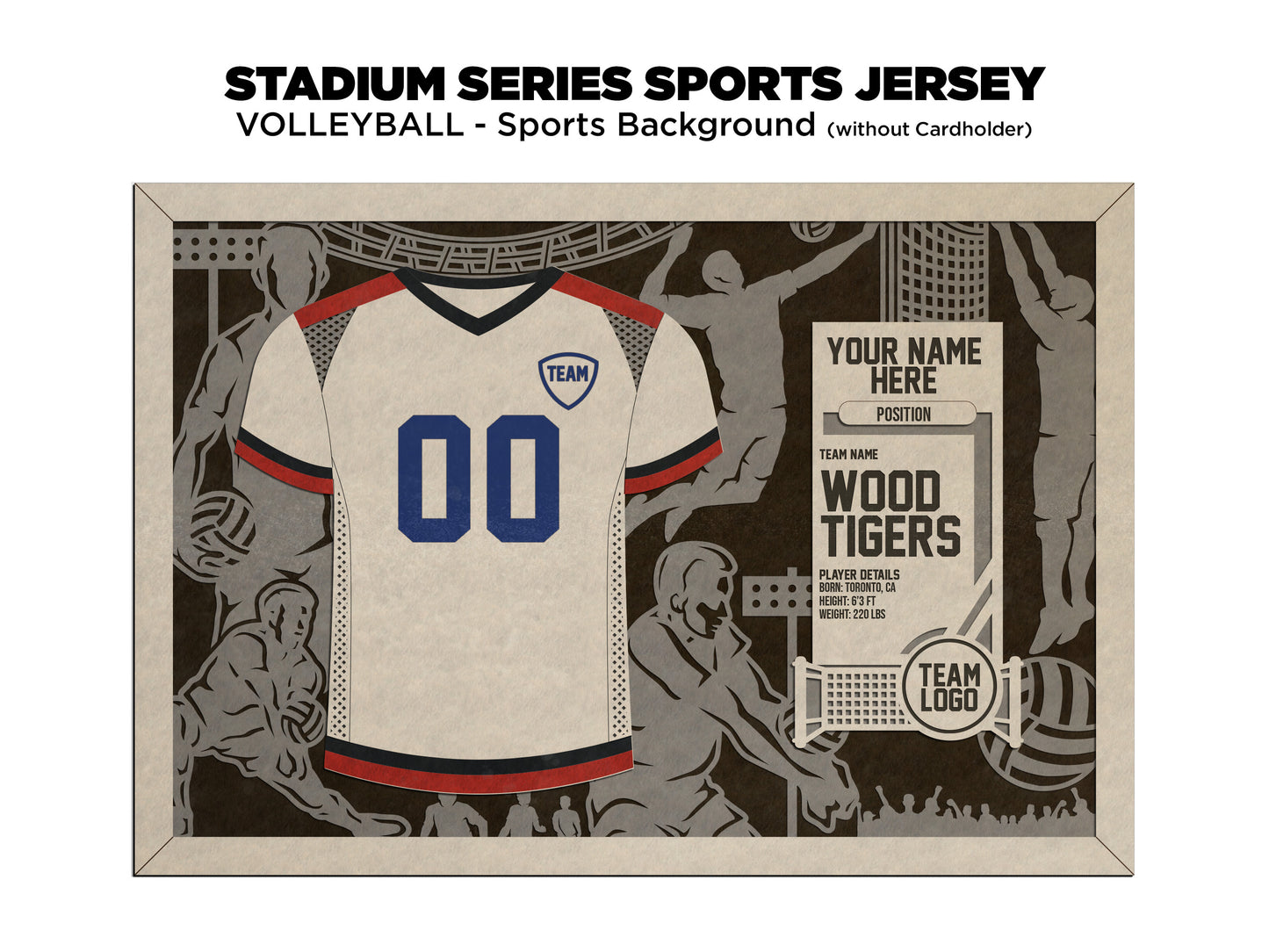 Stadium Series Jersey-Volleyball (Customizable)