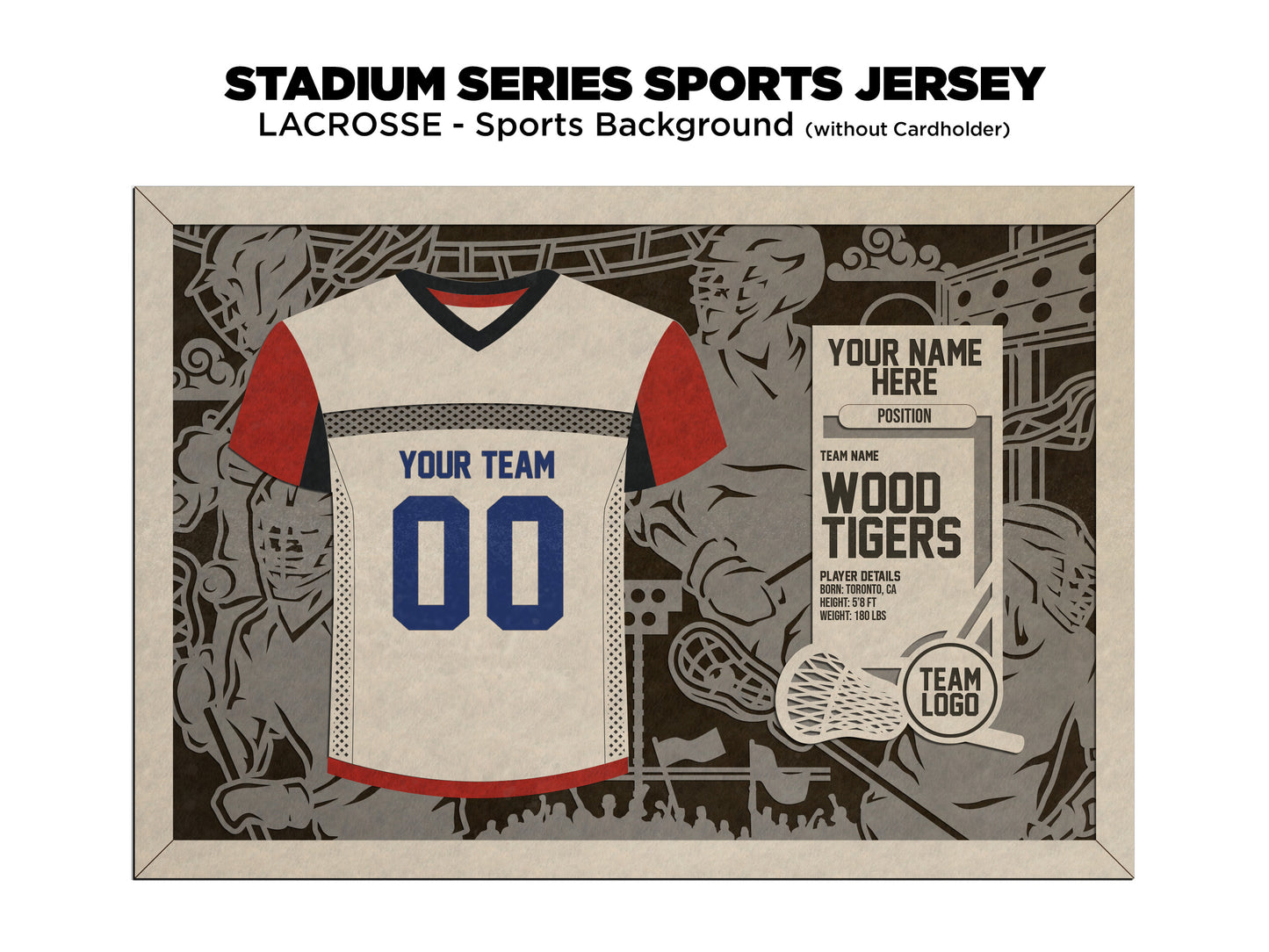 Stadium Series Jersey-Lacrosse (Customizable)