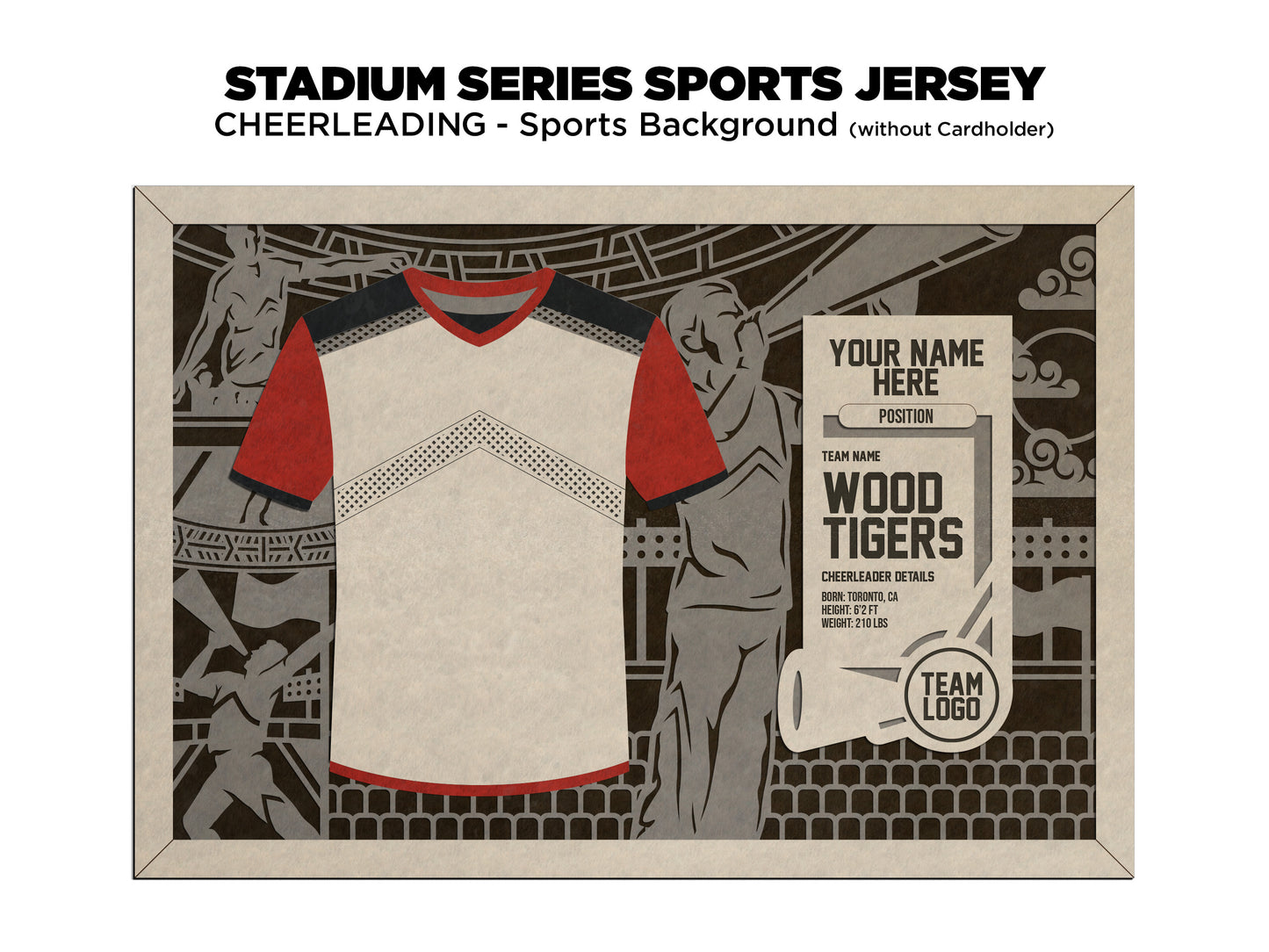 Stadium Series Jersey-Cheerleading (Customizable)