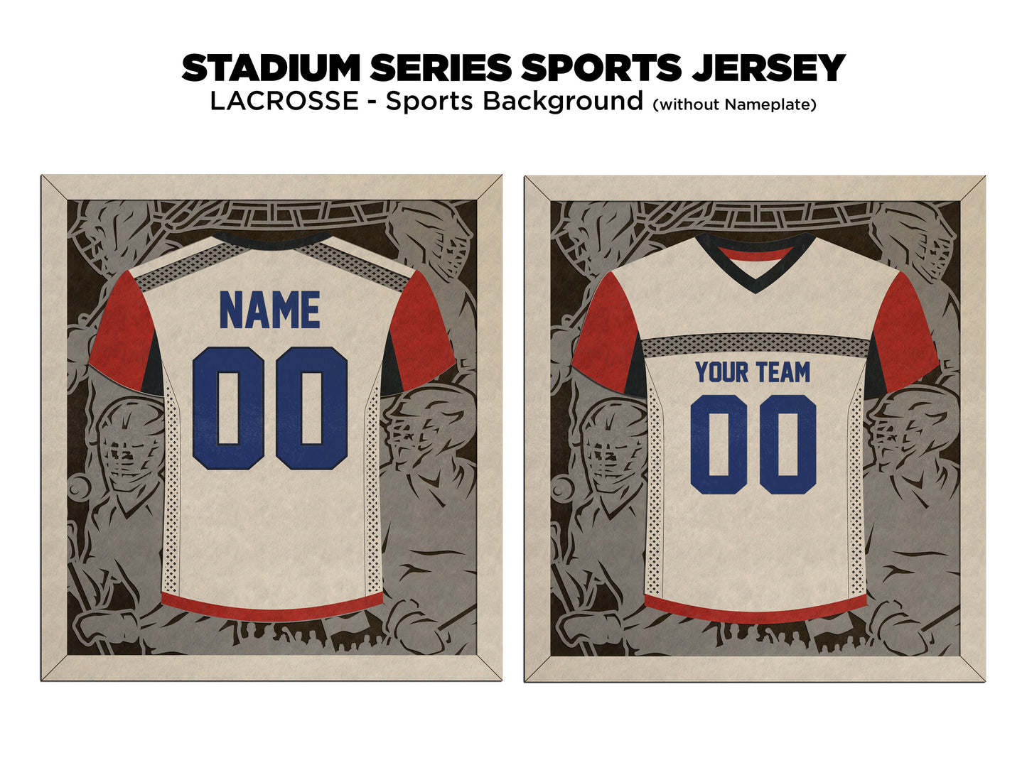 Stadium Series Jersey-Lacrosse (Customizable)