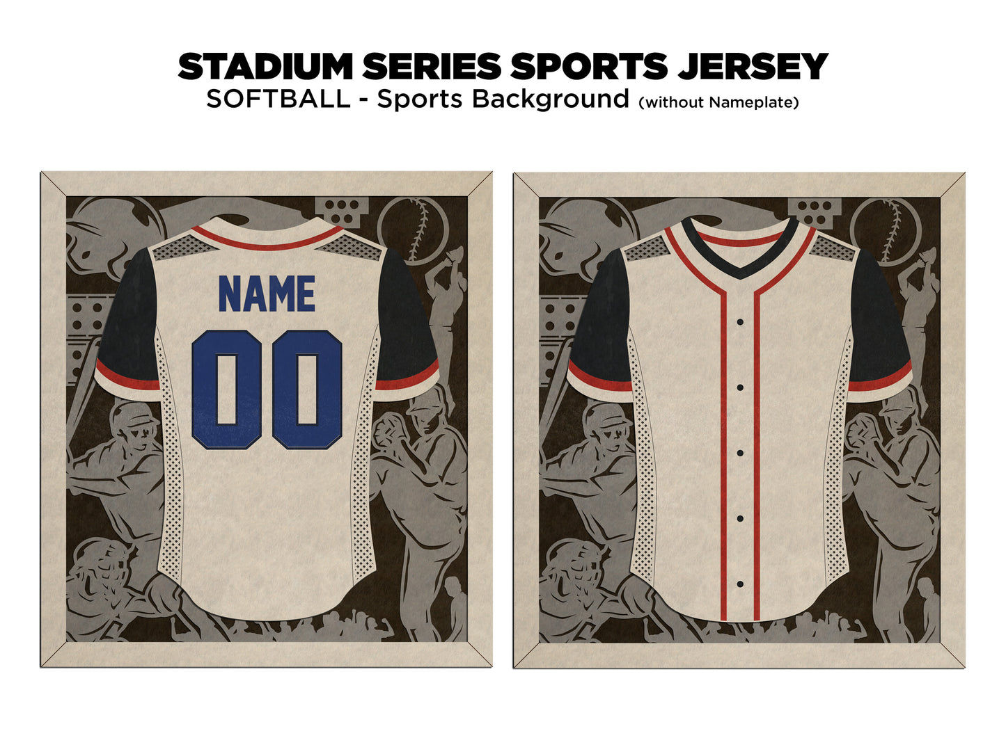 Stadium Series Jersey-Softball (Customizable)