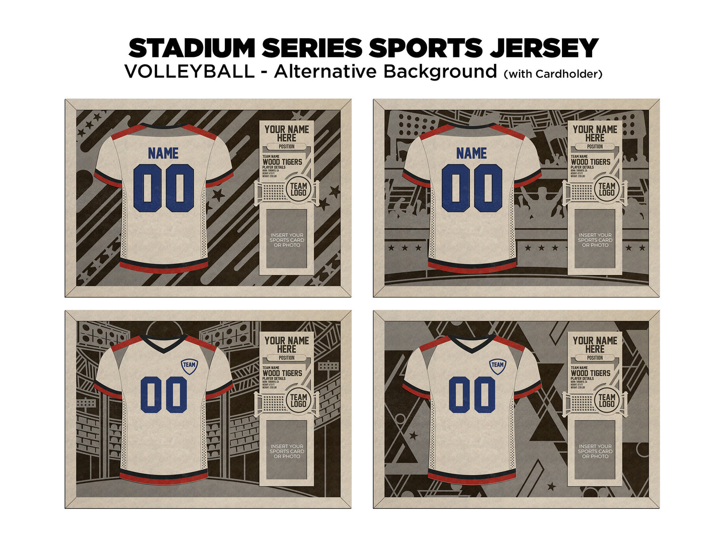 Stadium Series Jersey-Volleyball (Customizable)