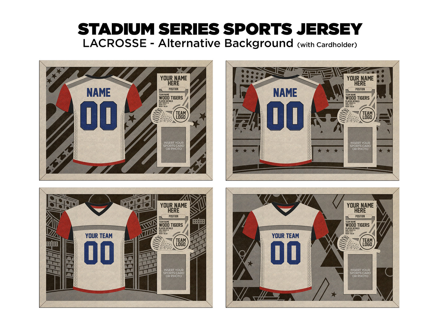 Stadium Series Jersey-Lacrosse (Customizable)