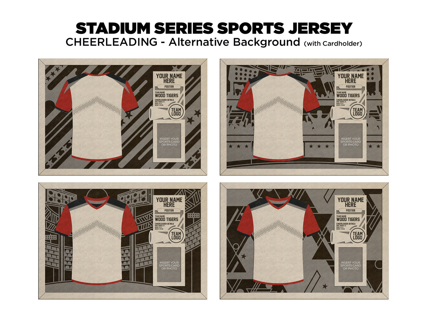 Stadium Series Jersey-Cheerleading (Customizable)