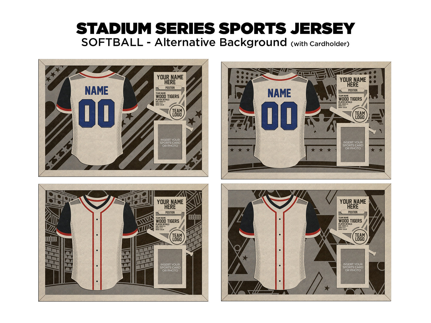 Stadium Series Jersey-Softball (Customizable)