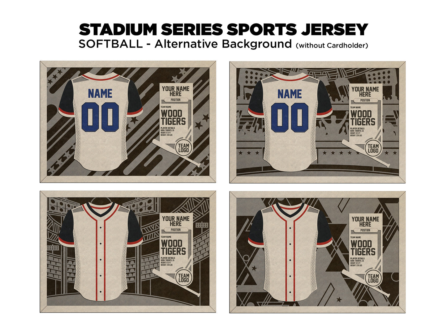 Stadium Series Jersey-Softball (Customizable)