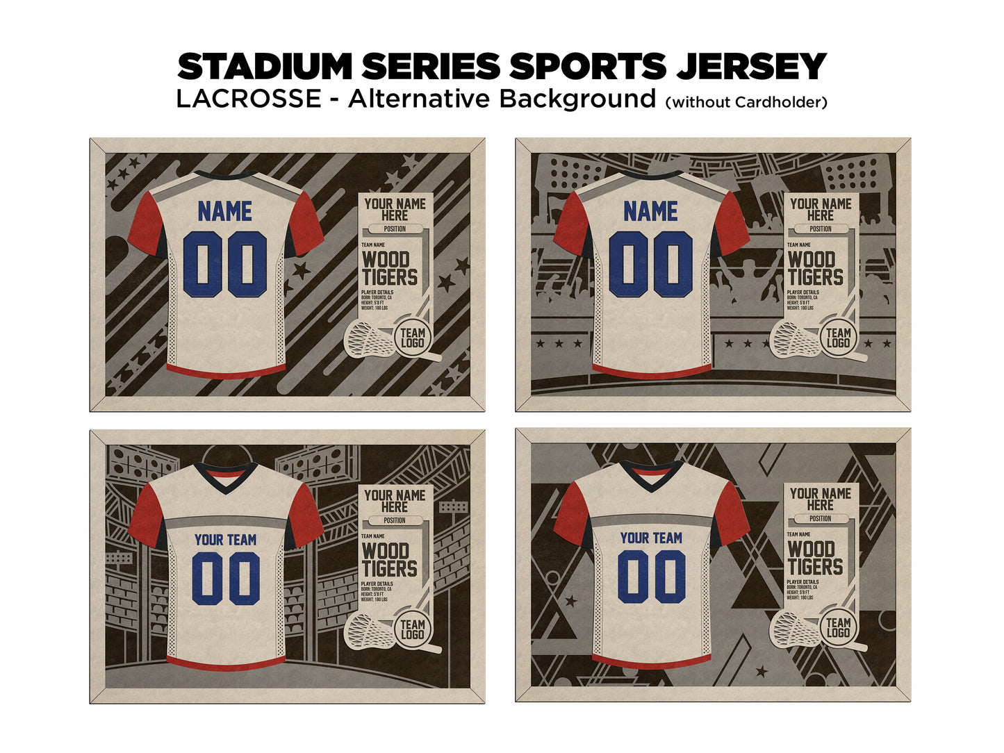 Stadium Series Jersey-Lacrosse (Customizable)