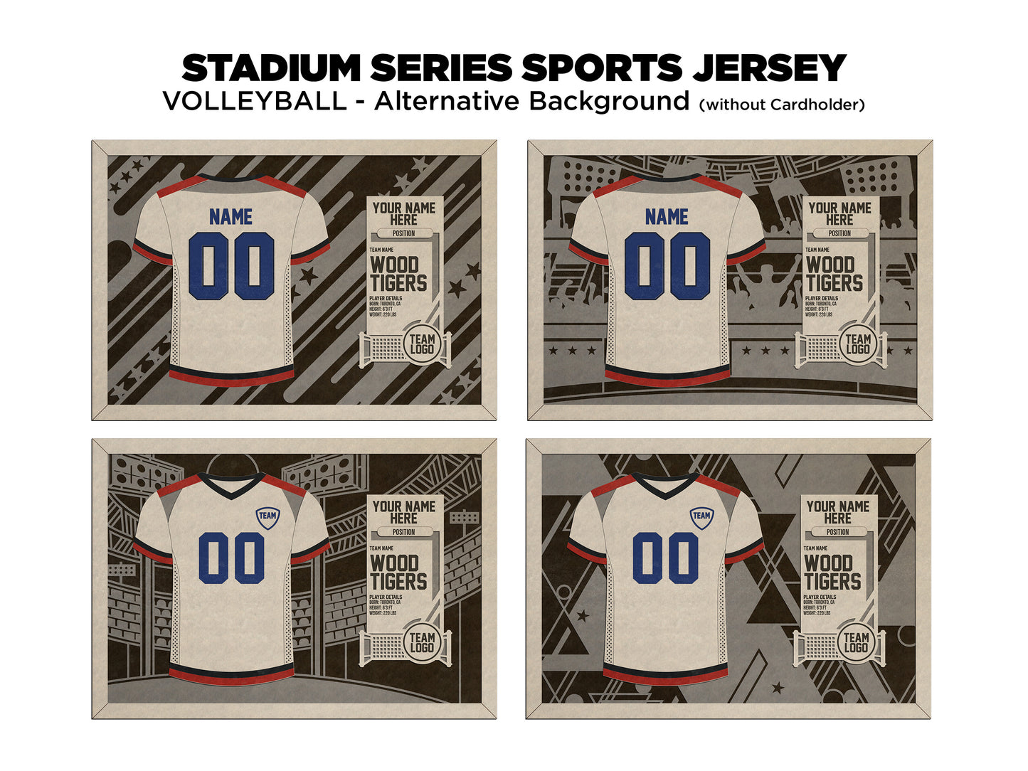 Stadium Series Jersey-Volleyball (Customizable)