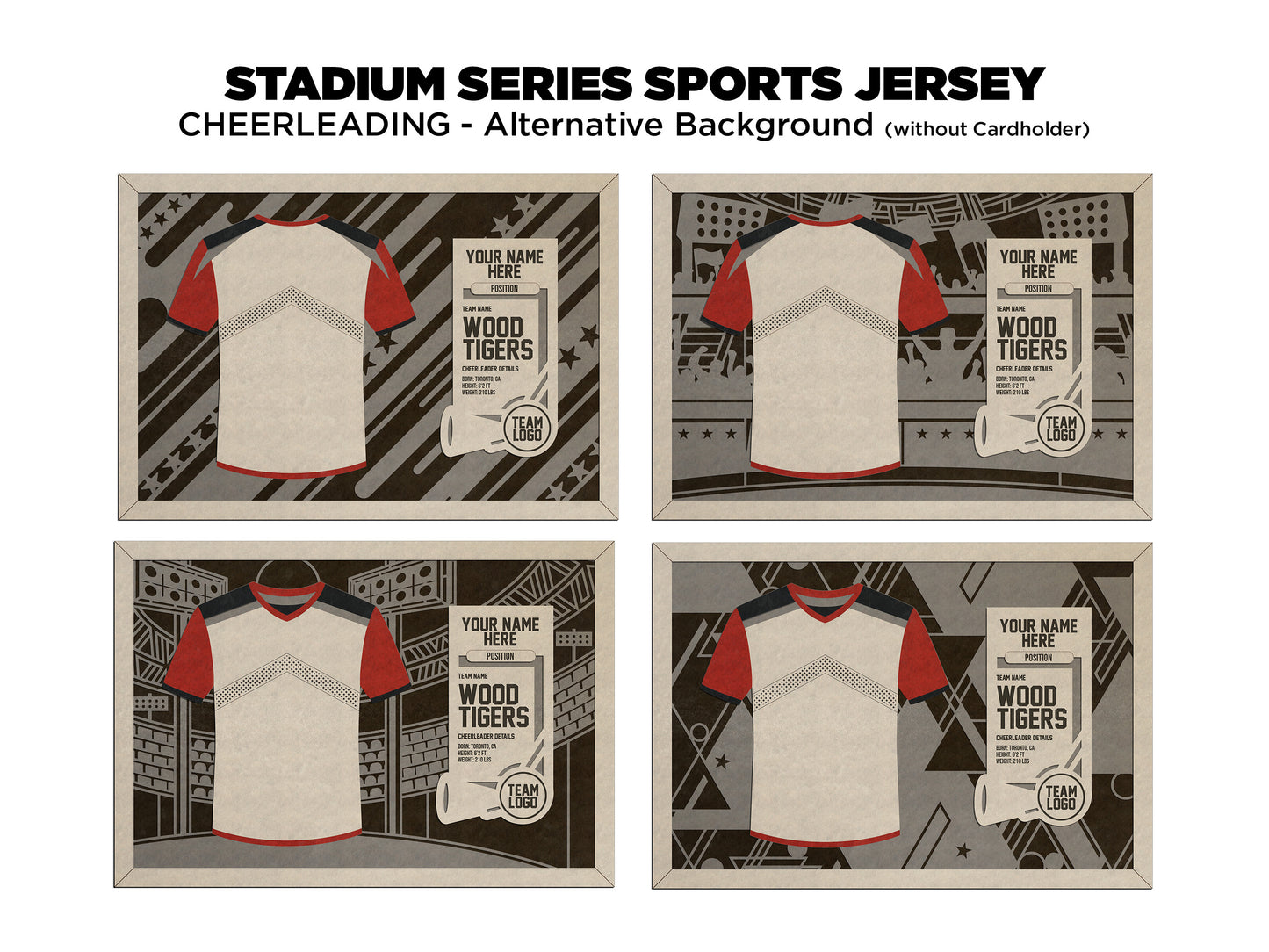 Stadium Series Jersey-Cheerleading (Customizable)