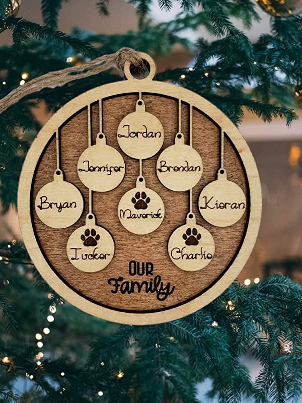 Our Family Dangle Ornament