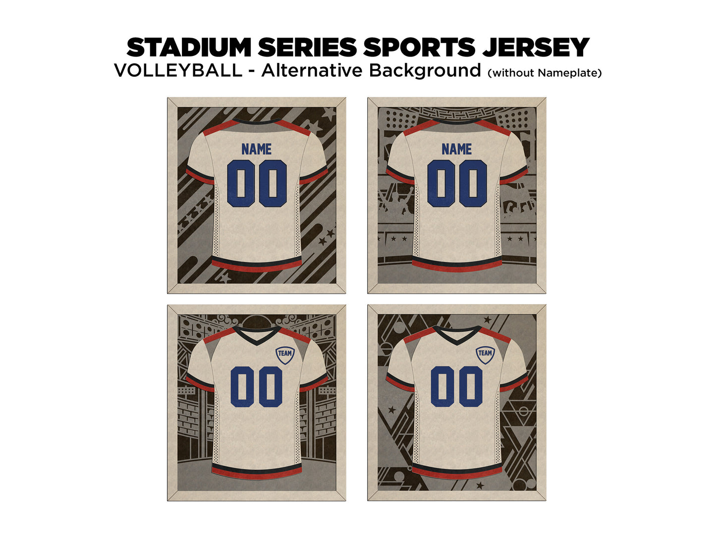 Stadium Series Jersey-Volleyball (Customizable)