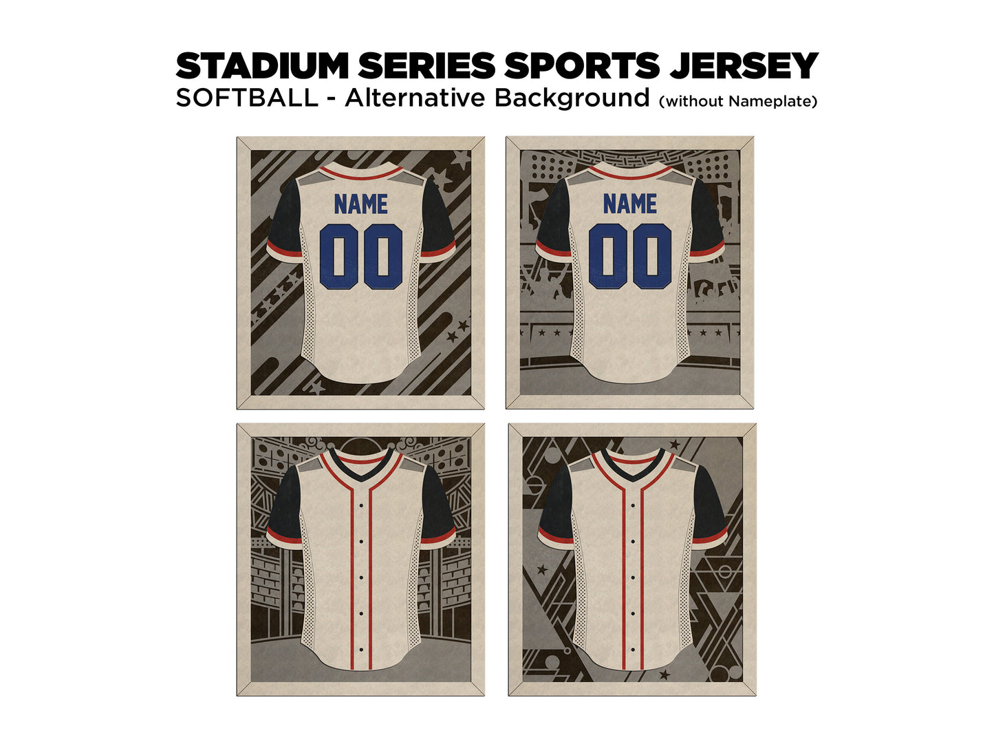 Stadium Series Jersey-Softball (Customizable)