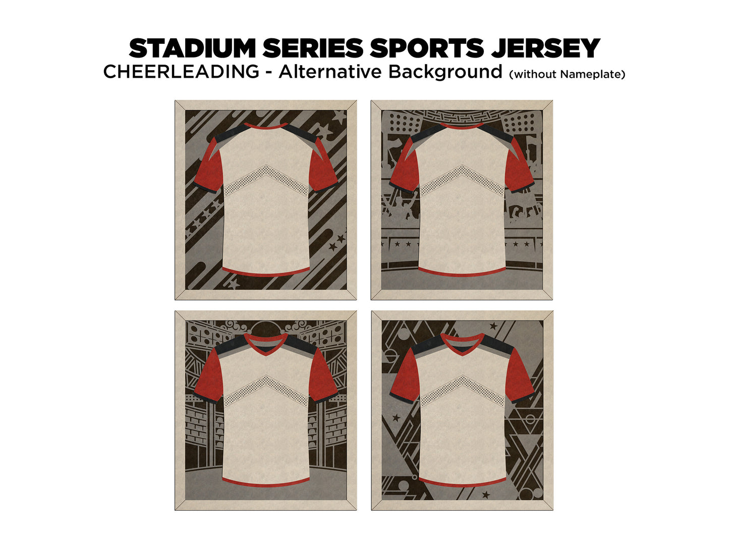 Stadium Series Jersey-Cheerleading (Customizable)