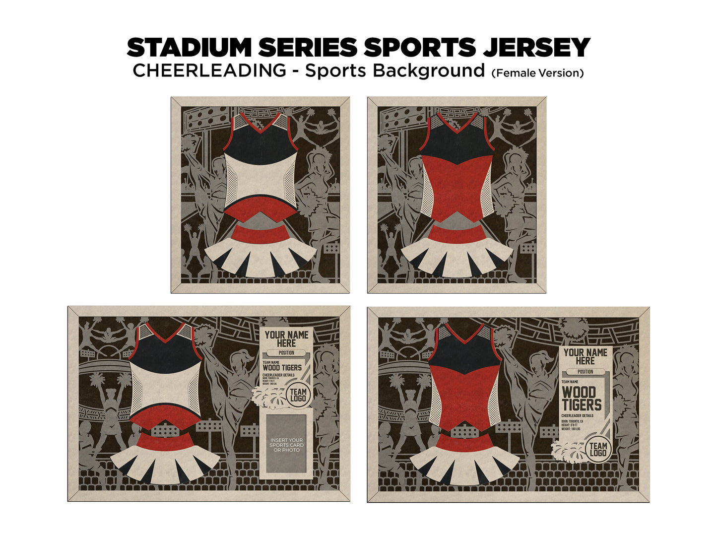 Stadium Series Jersey-Cheerleading (Customizable)