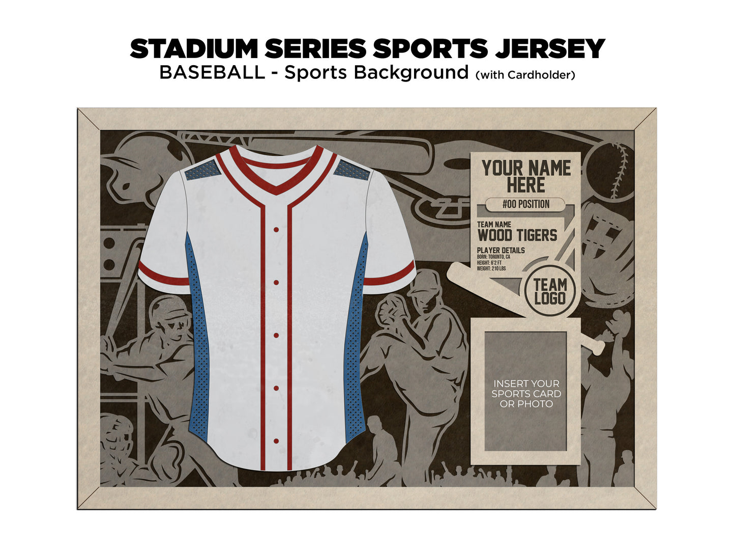 Stadium Series Jersey-Baseball (Customizable)