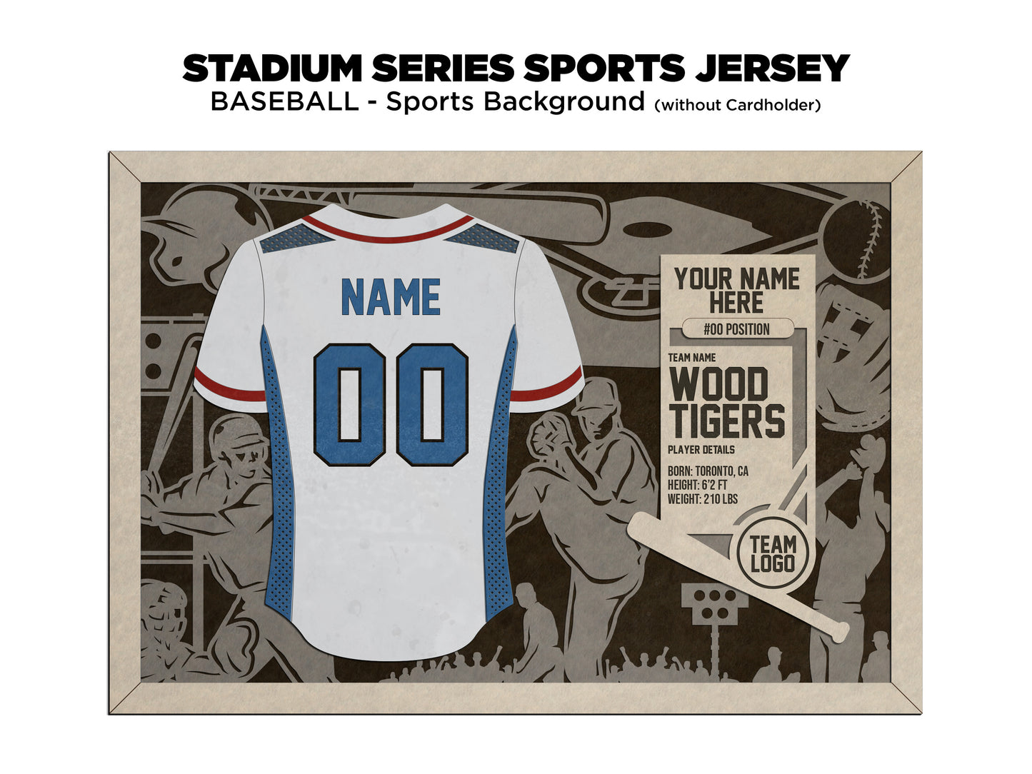 Stadium Series Jersey-Baseball (Customizable)