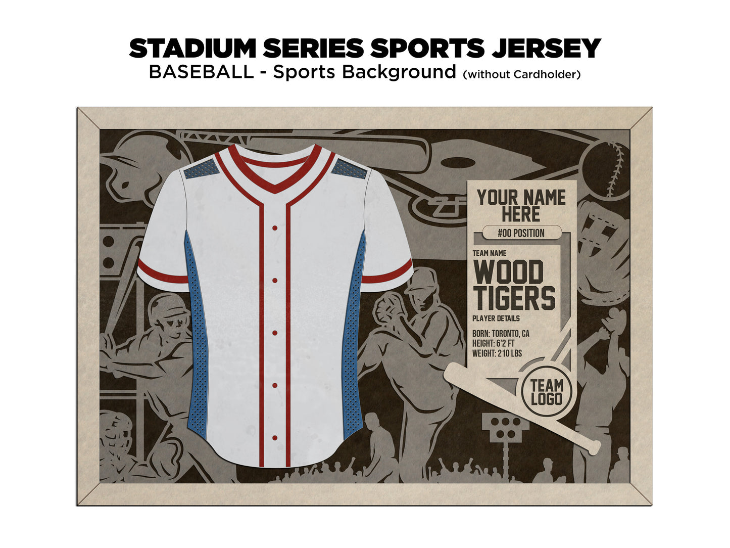 Stadium Series Jersey-Baseball (Customizable)