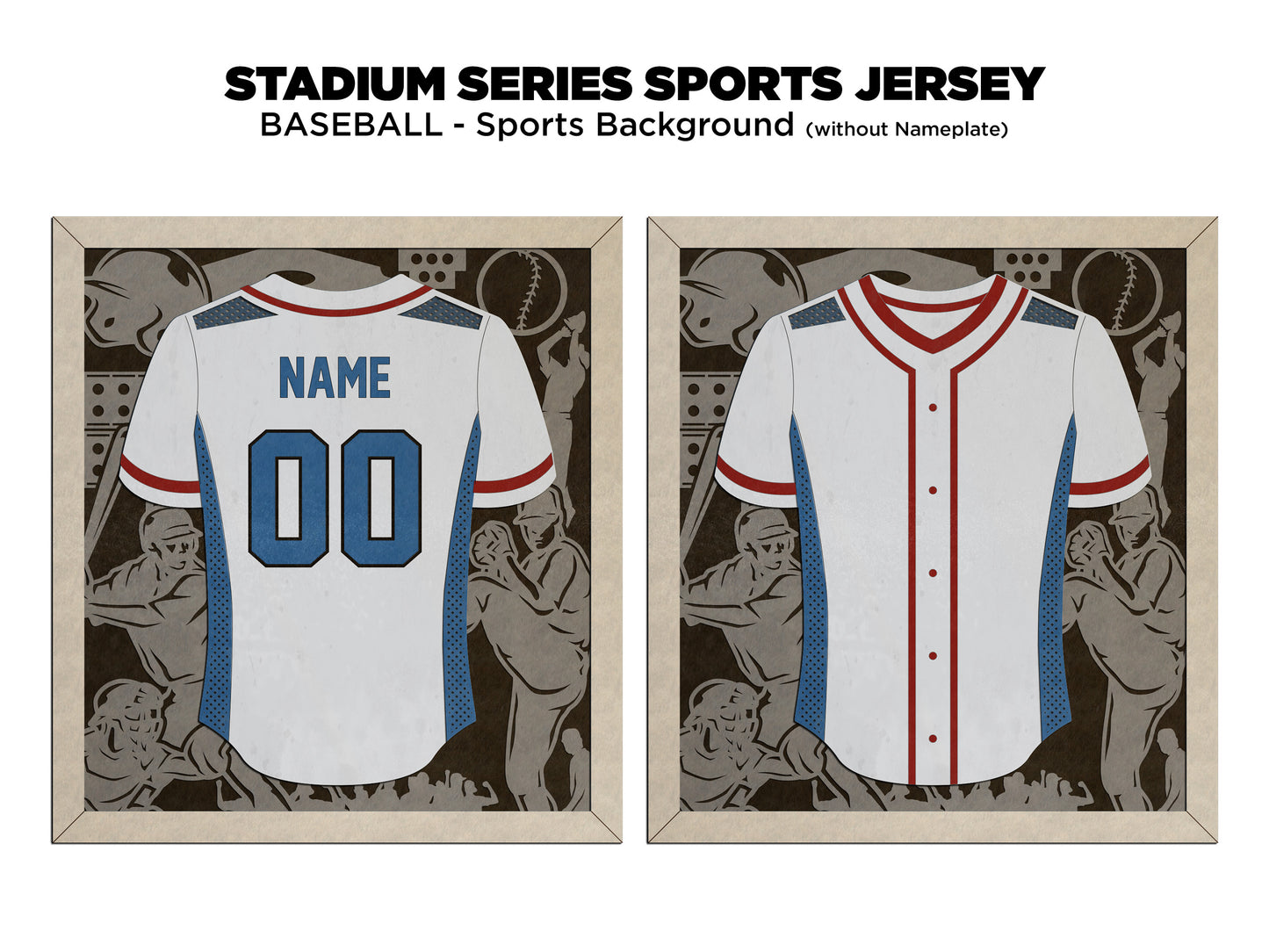 Stadium Series Jersey-Baseball (Customizable)