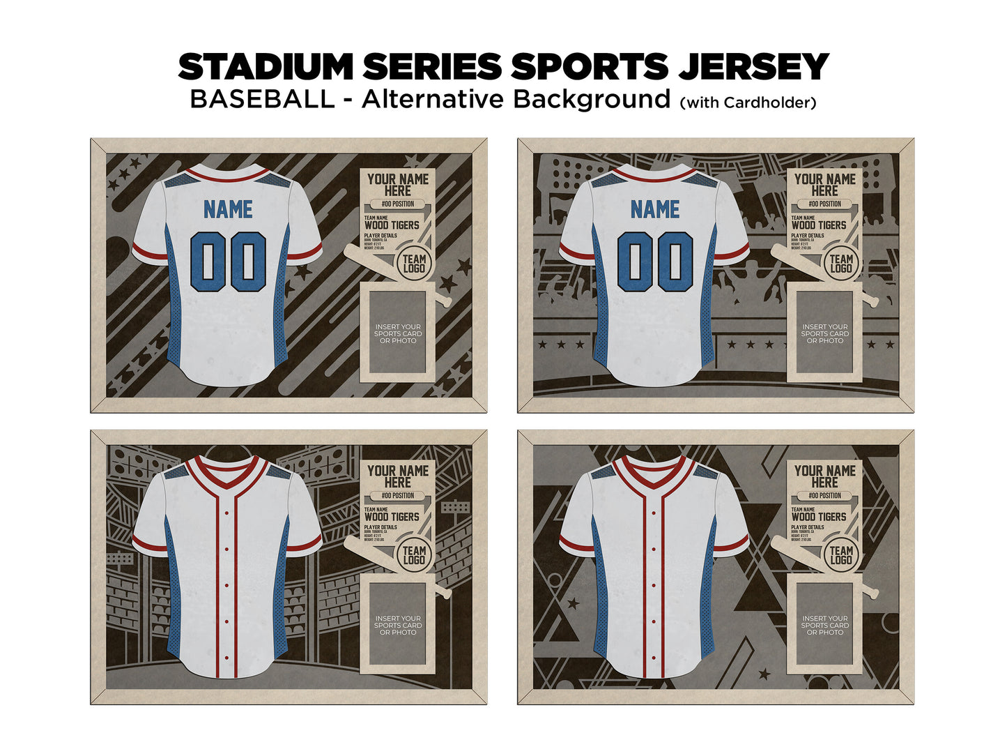 Stadium Series Jersey-Baseball (Customizable)