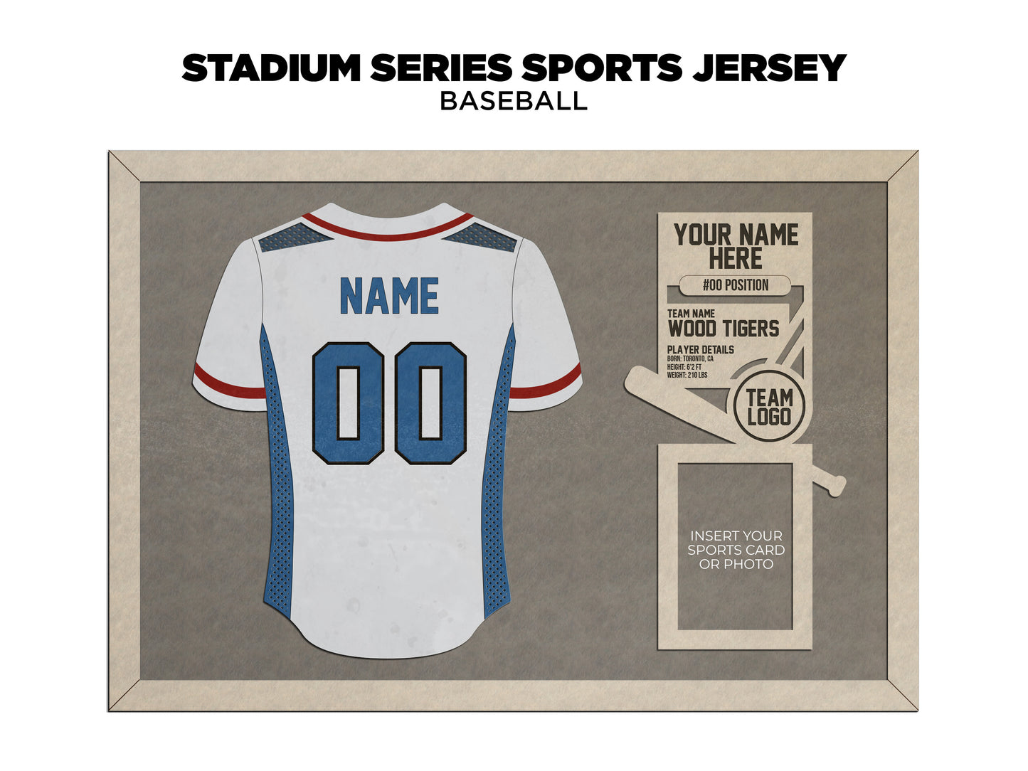 Stadium Series Jersey-Baseball (Customizable)