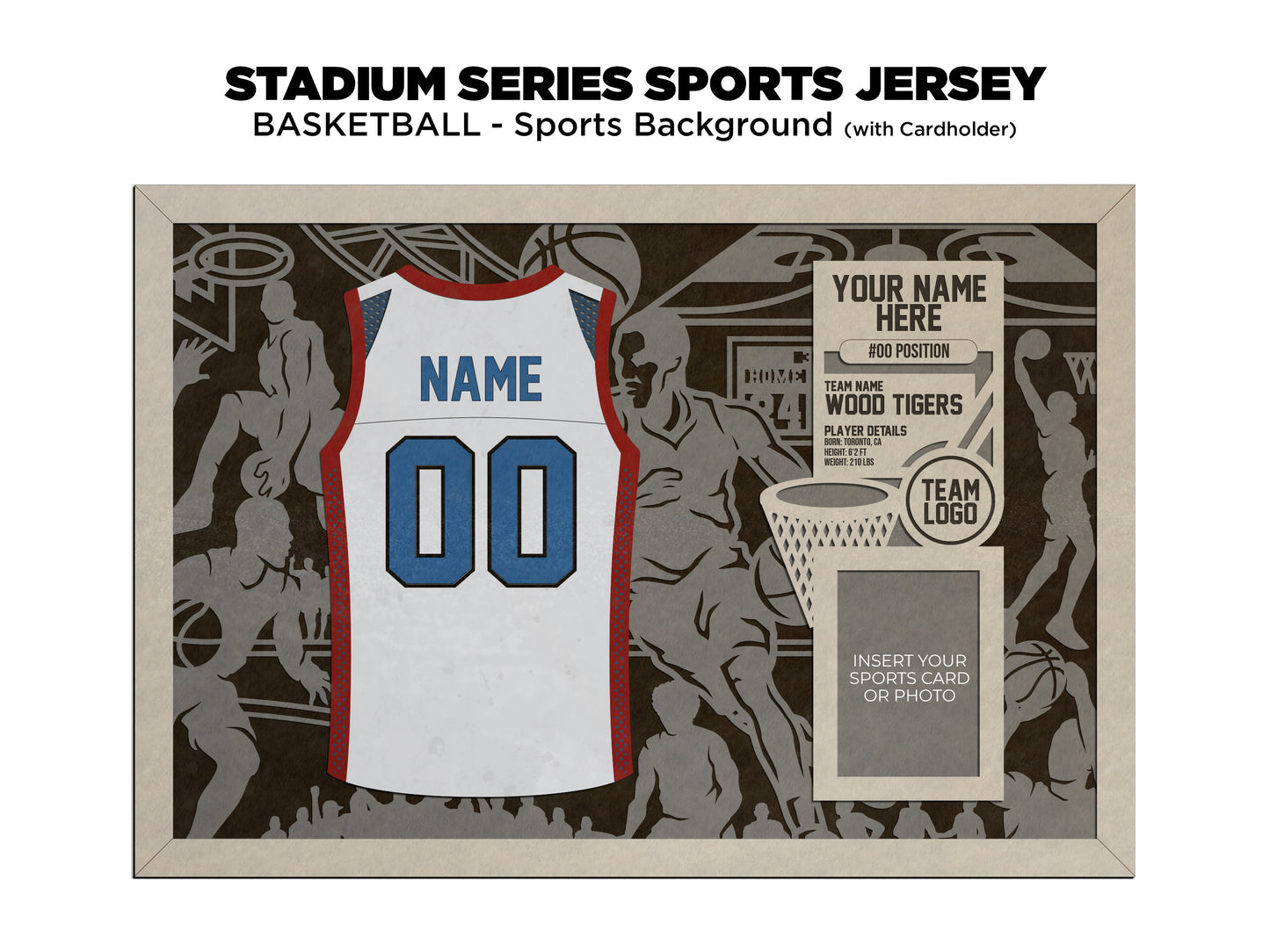 Stadium Series Jersey-Basketball (Customizable)