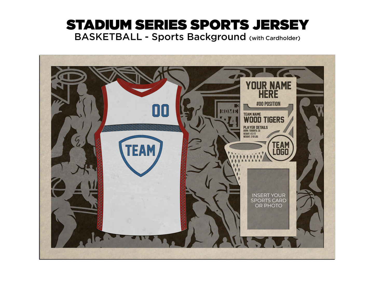 Stadium Series Jersey-Basketball (Customizable)