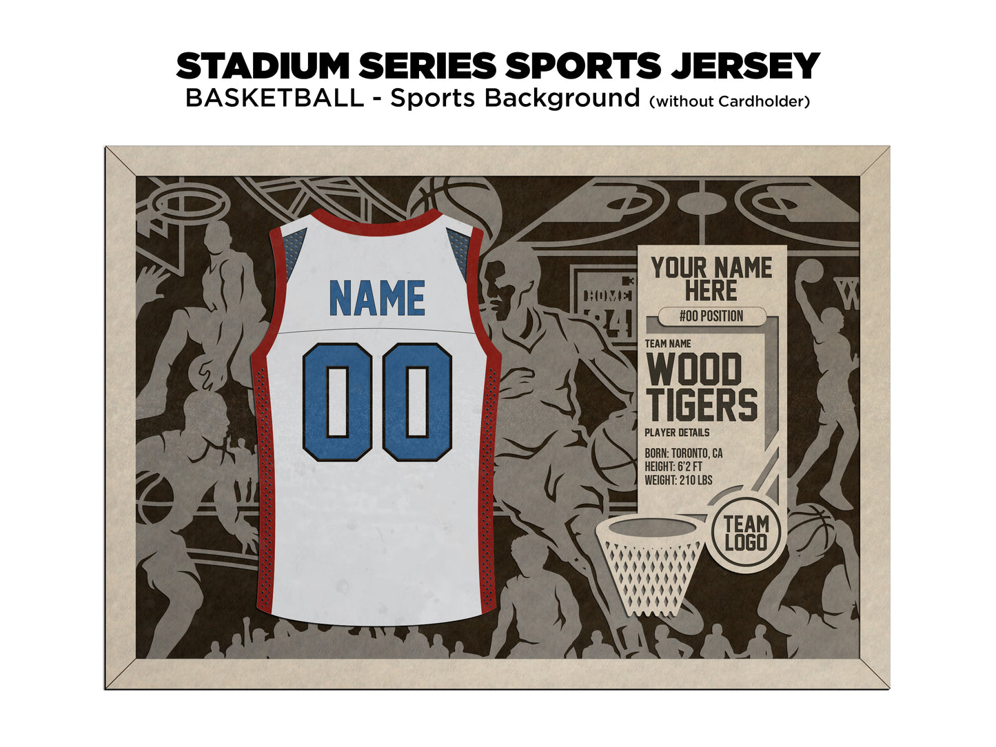 Stadium Series Jersey-Basketball (Customizable)