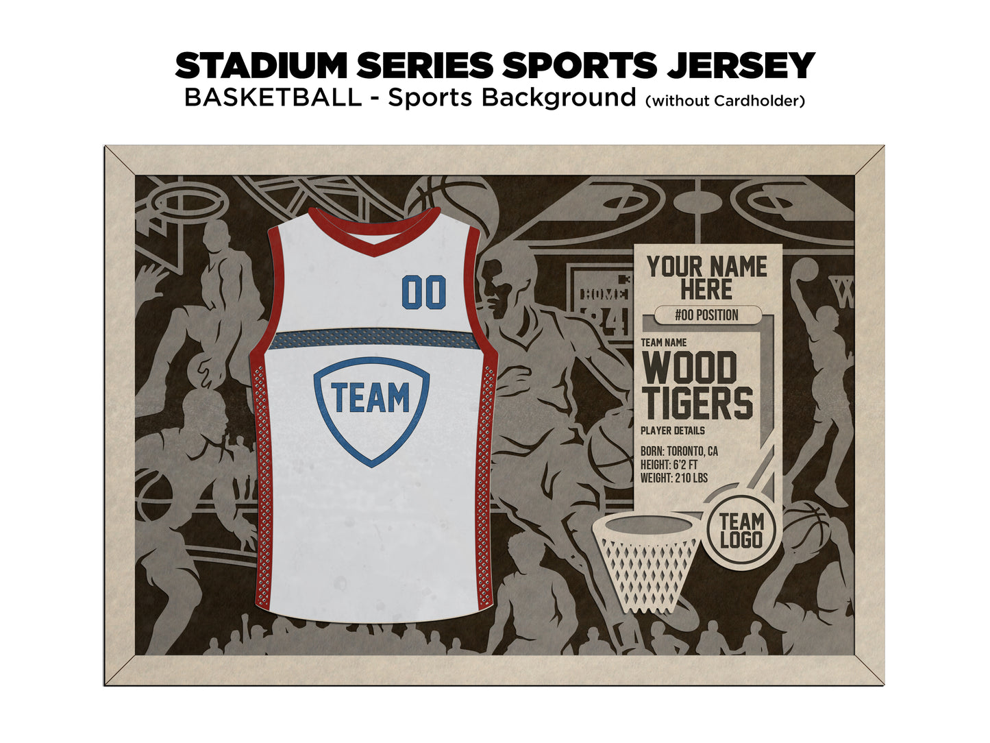 Stadium Series Jersey-Basketball (Customizable)