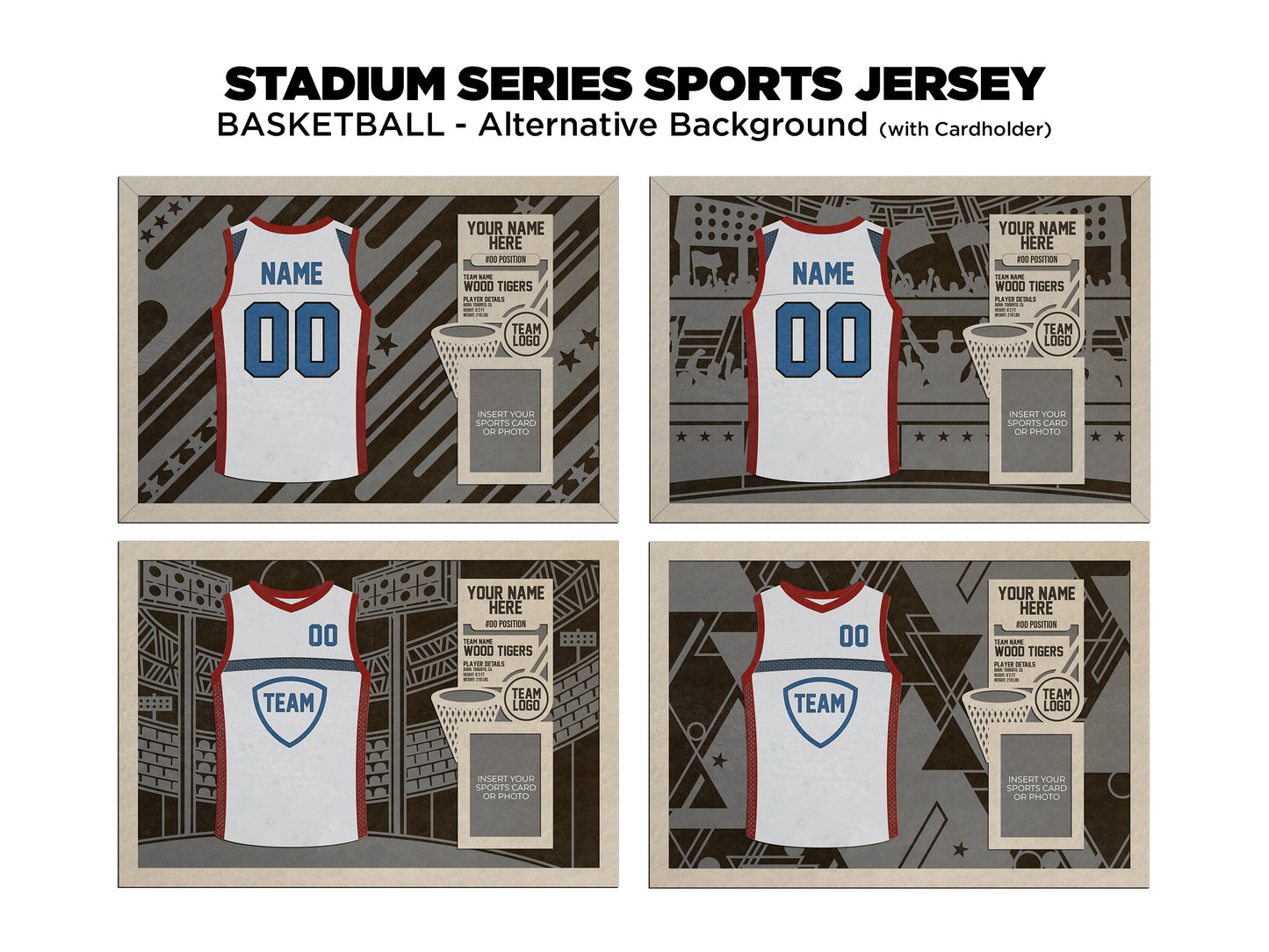 Stadium Series Jersey-Basketball (Customizable)