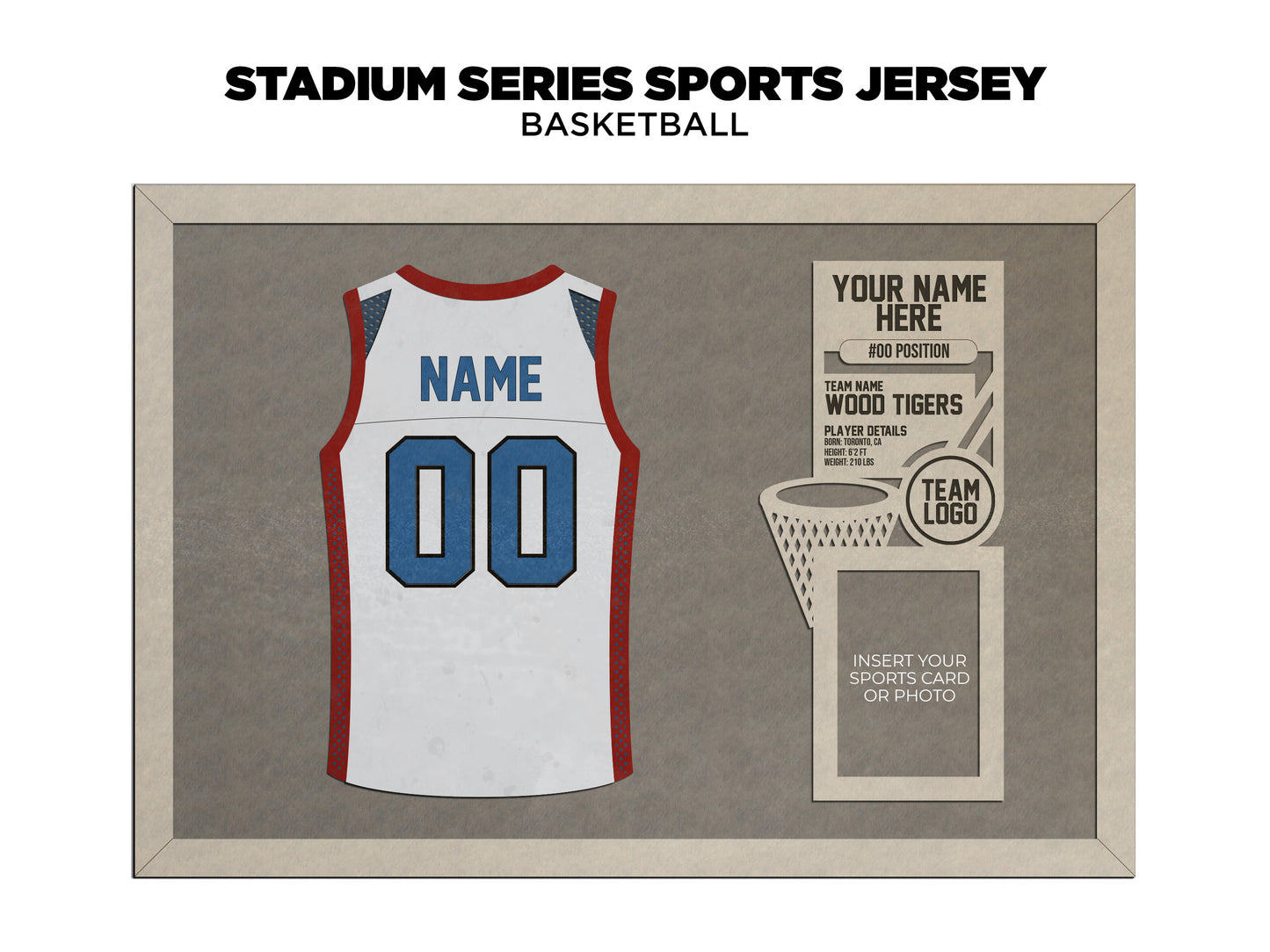 Stadium Series Jersey-Basketball (Customizable)