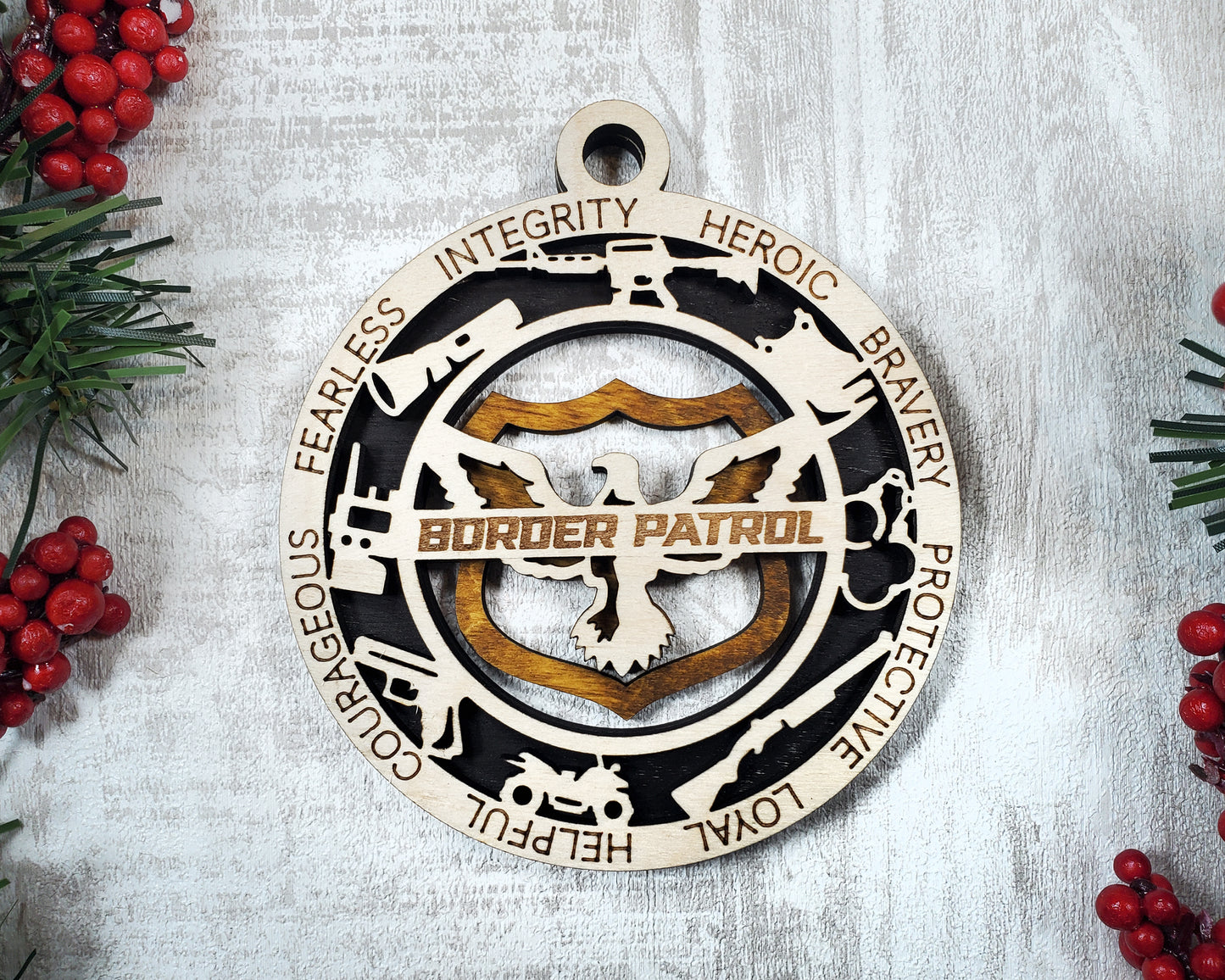 First Responder Ornaments (Customizable)