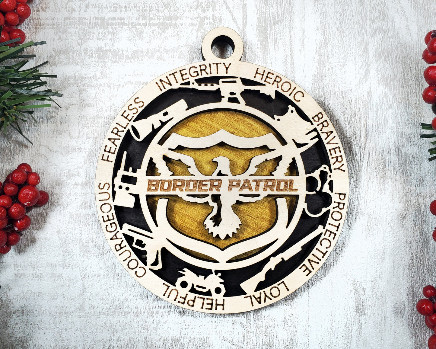 First Responder Ornaments (Customizable)