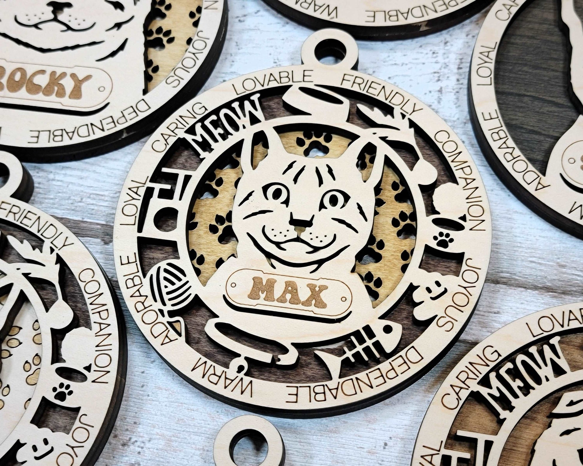 Adorable Cat Ornaments