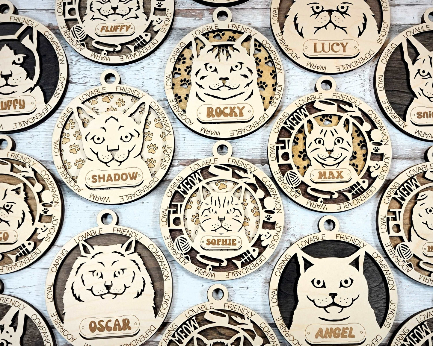 Adorable Cat Ornaments