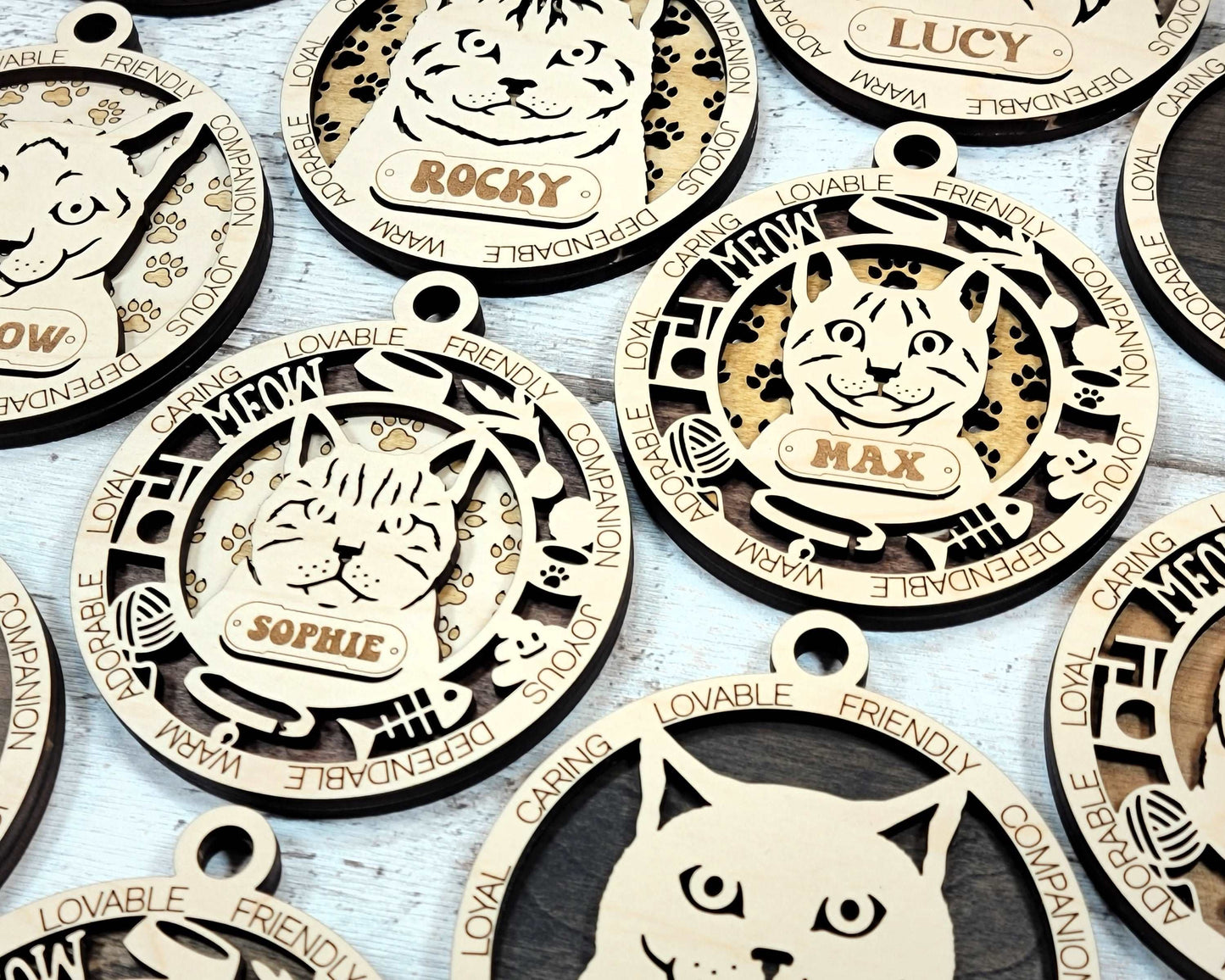 Adorable Cat Ornaments