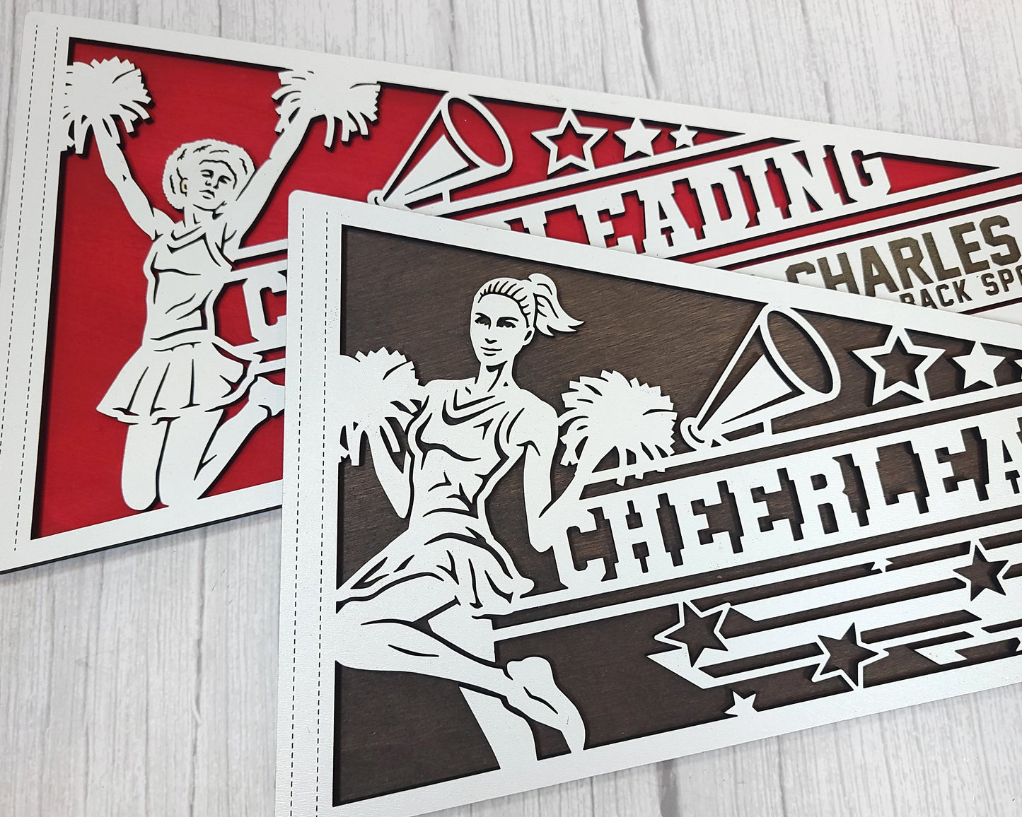 Stadium Series Sports Pennant-Cheerleading (Customizable)