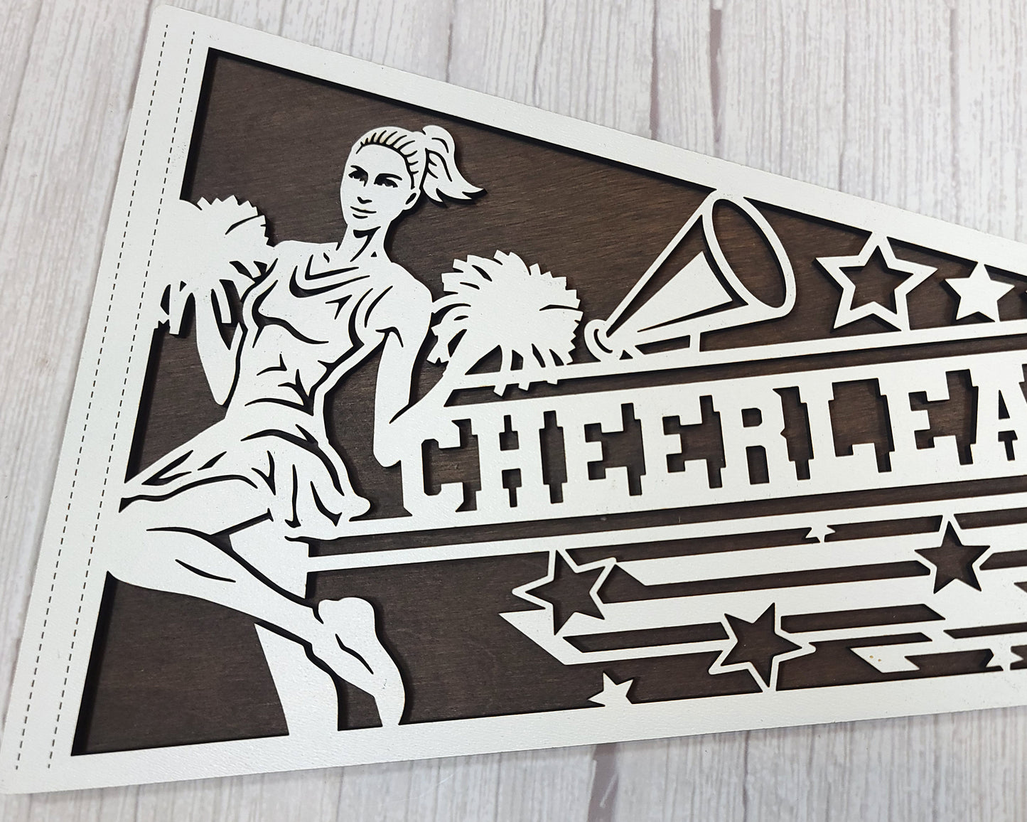 Stadium Series Sports Pennant-Cheerleading (Customizable)