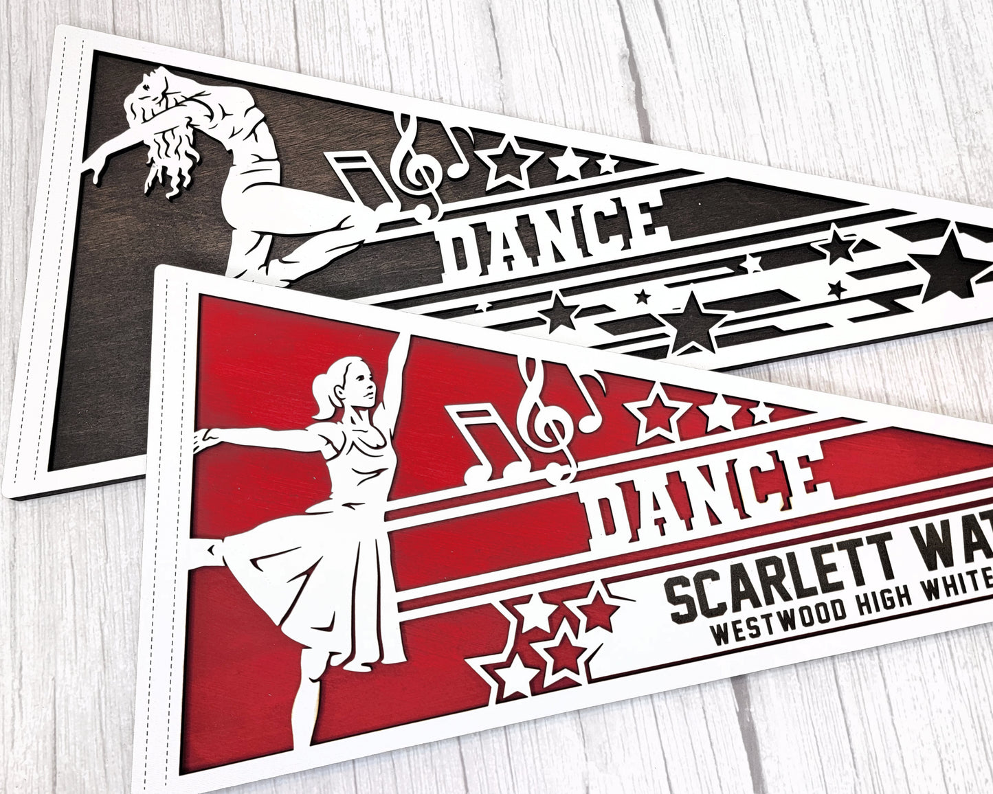 Stadium Series Sports Pennant-Dance (Customizable)