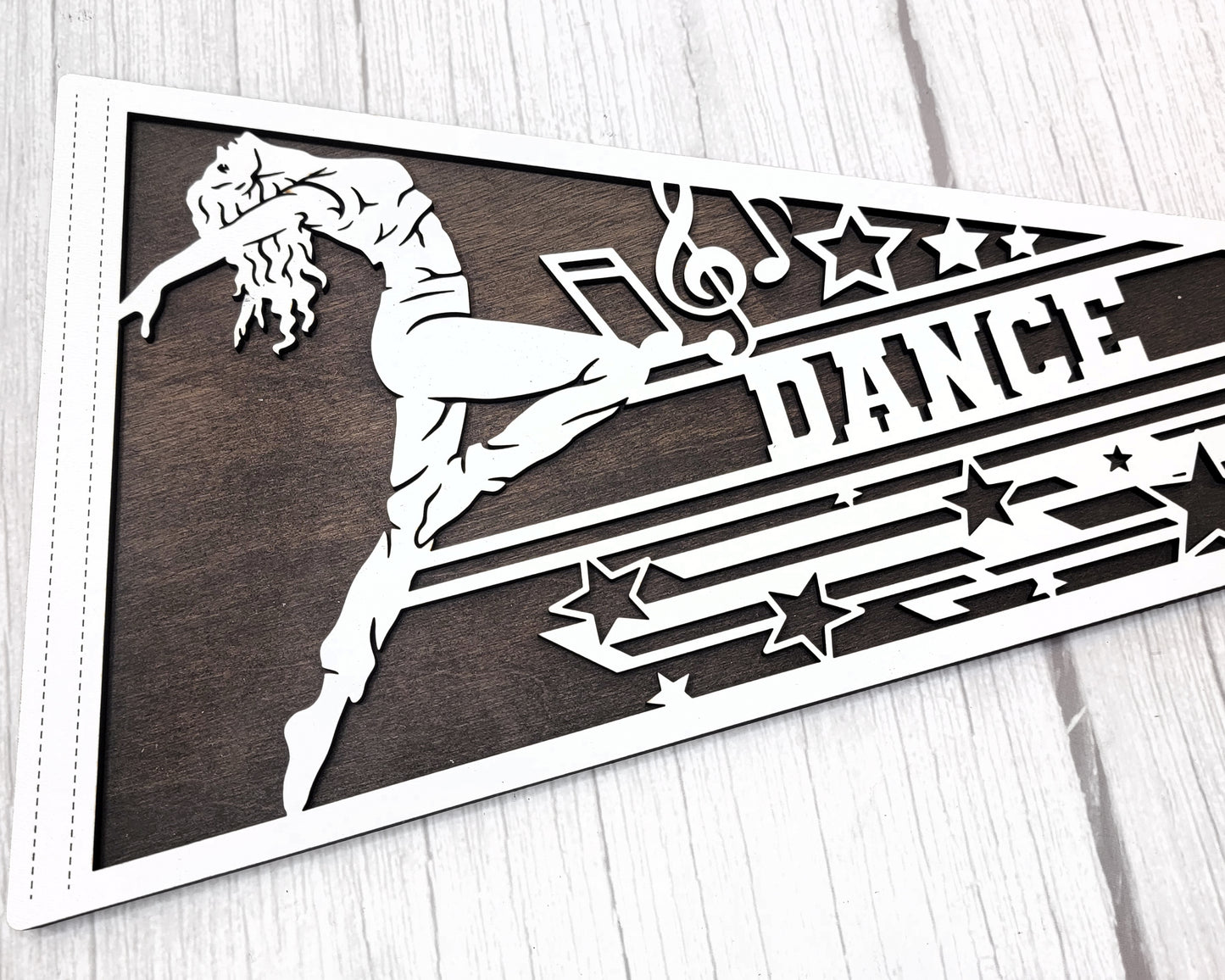 Stadium Series Sports Pennant-Dance (Customizable)