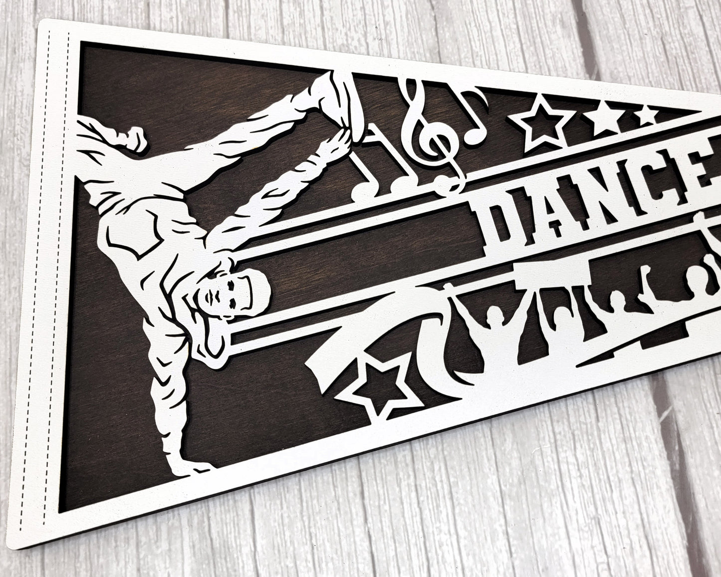 Stadium Series Sports Pennant-Dance (Customizable)