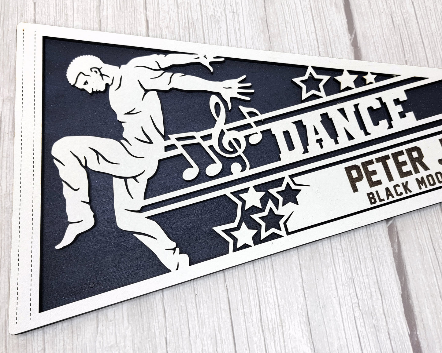 Stadium Series Sports Pennant-Dance (Customizable)