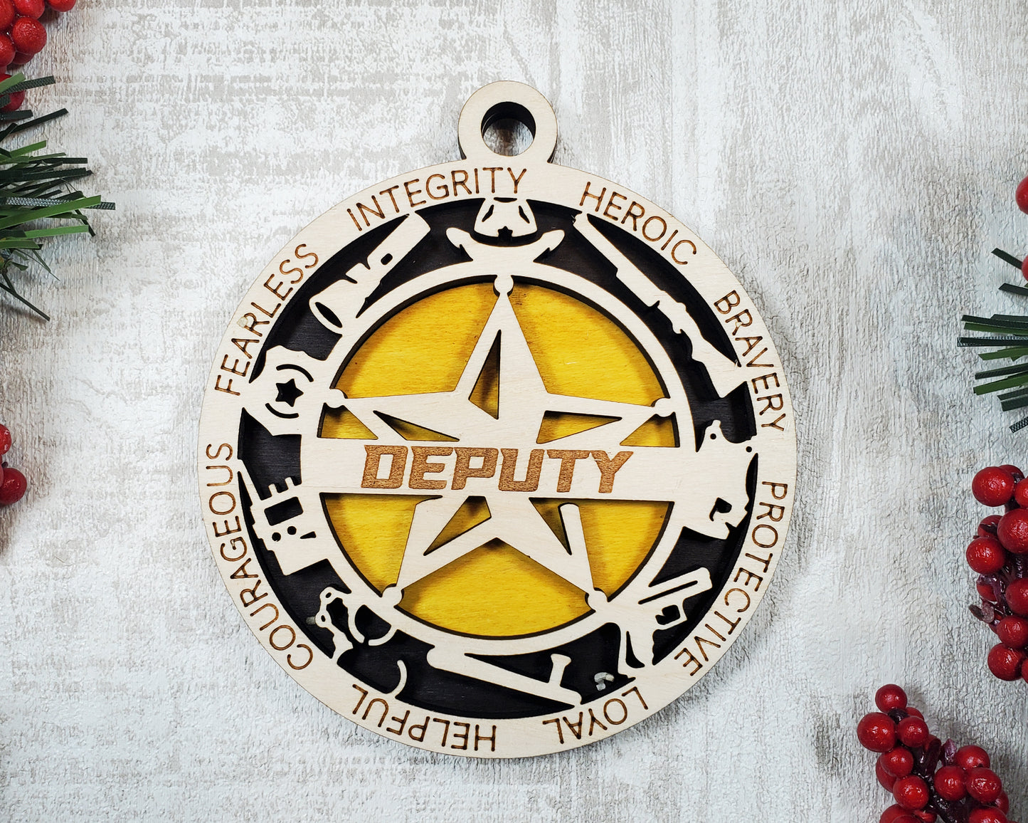 First Responder Ornaments (Customizable)