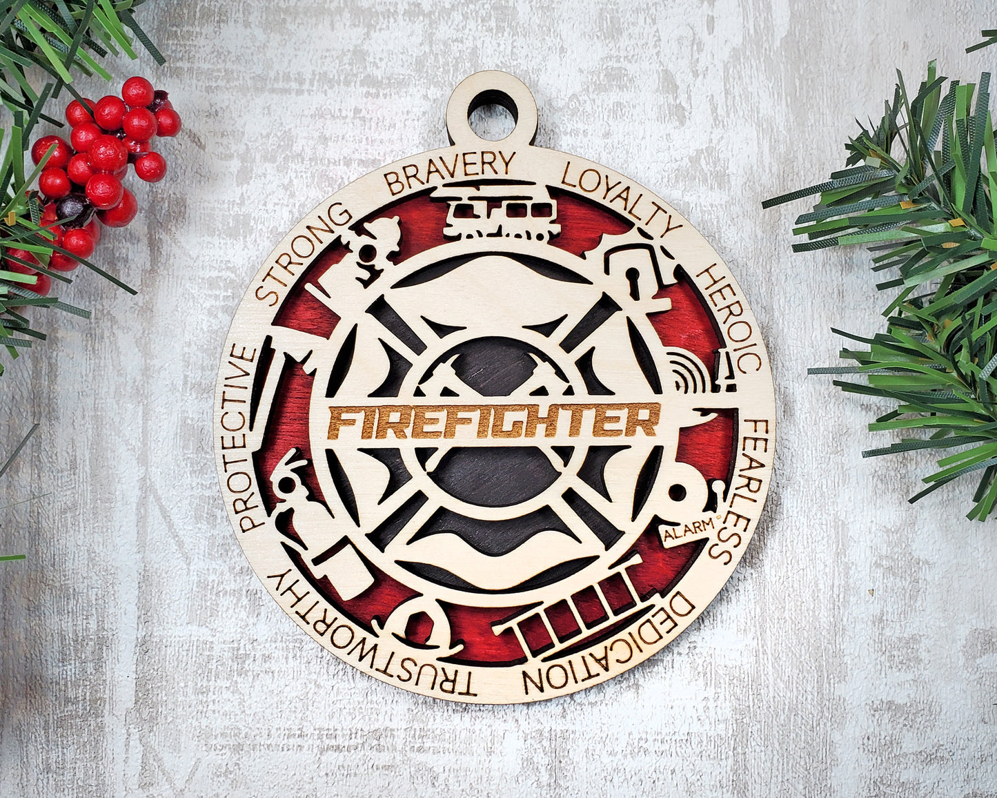 First Responder Ornaments (Customizable)