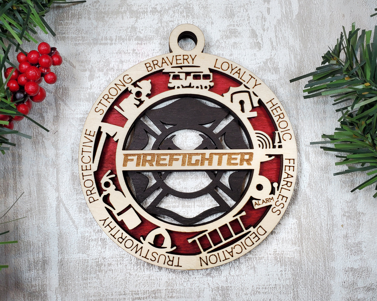 First Responder Ornaments (Customizable)