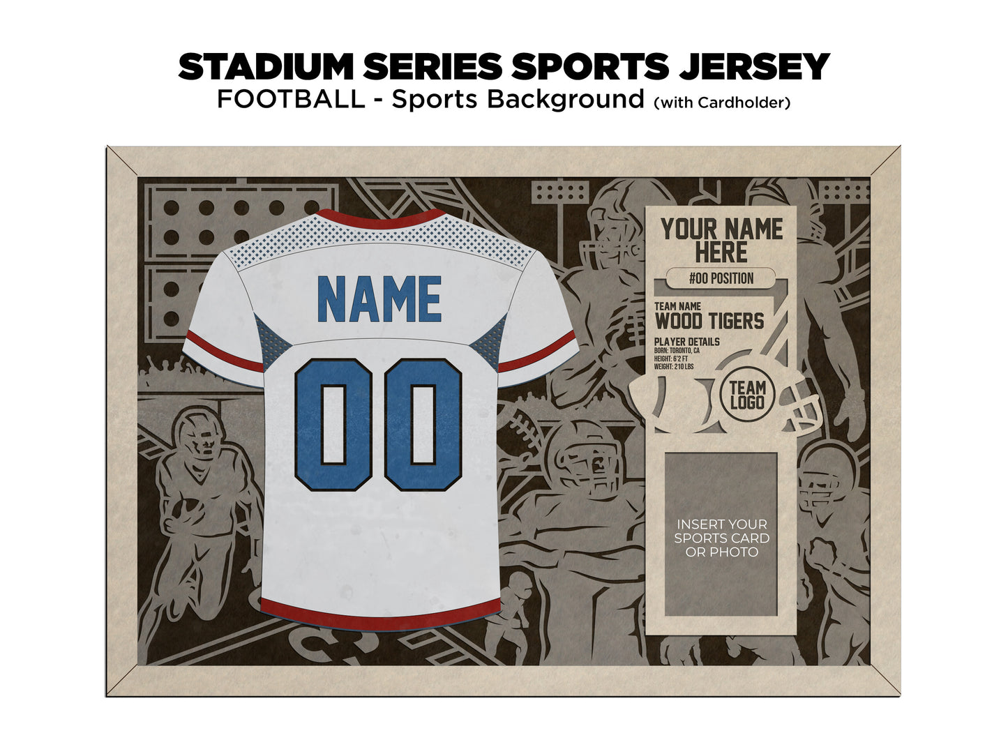 Stadium Series Jerseys-Football (Customizable)