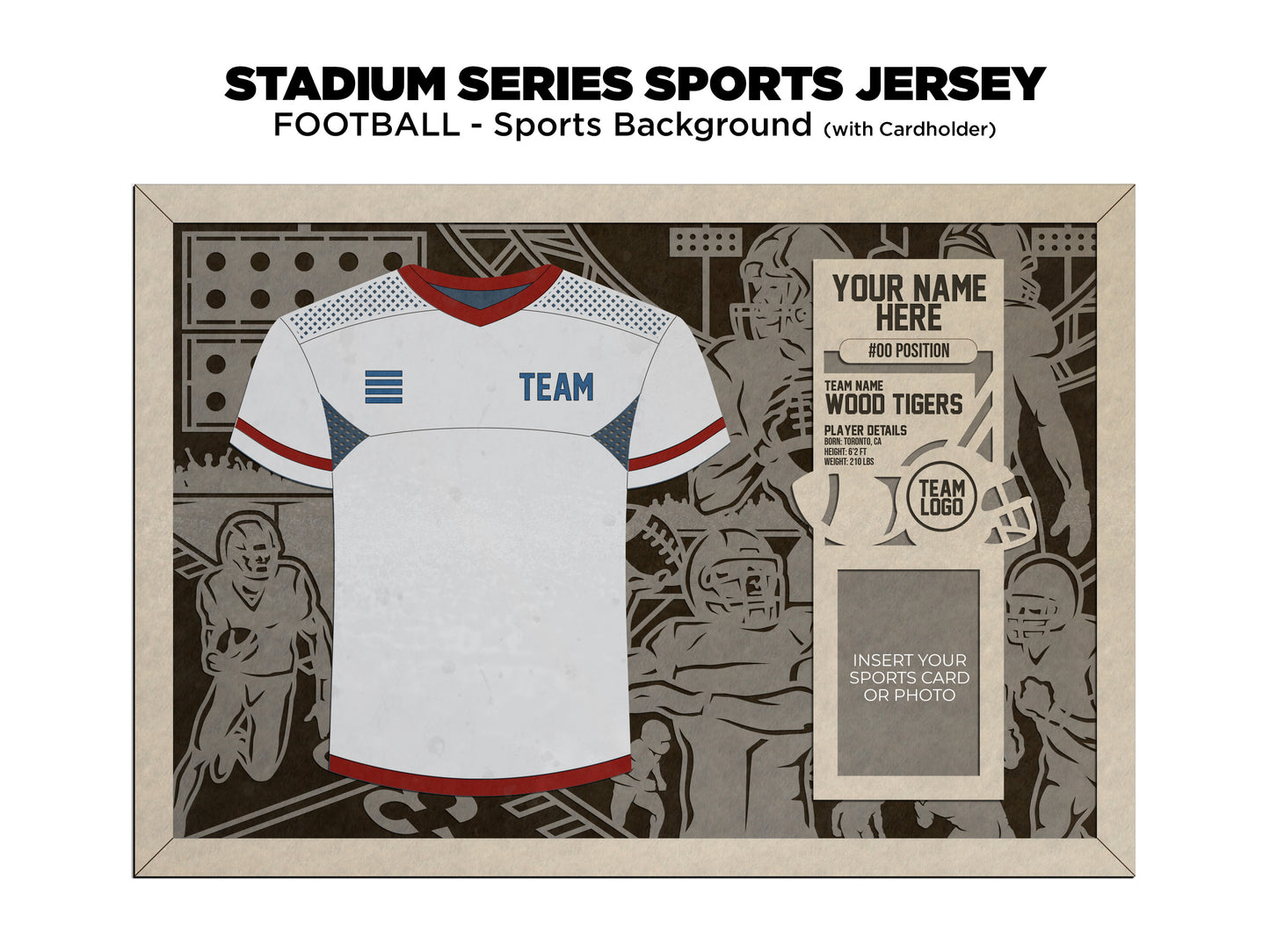 Stadium Series Jerseys-Football (Customizable)