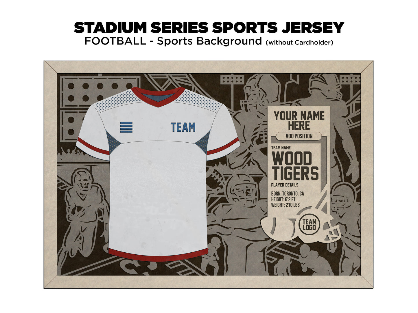 Stadium Series Jerseys-Football (Customizable)