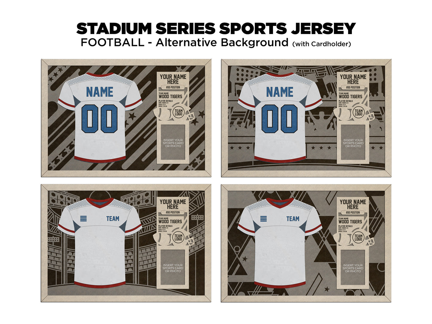 Stadium Series Jerseys-Football (Customizable)