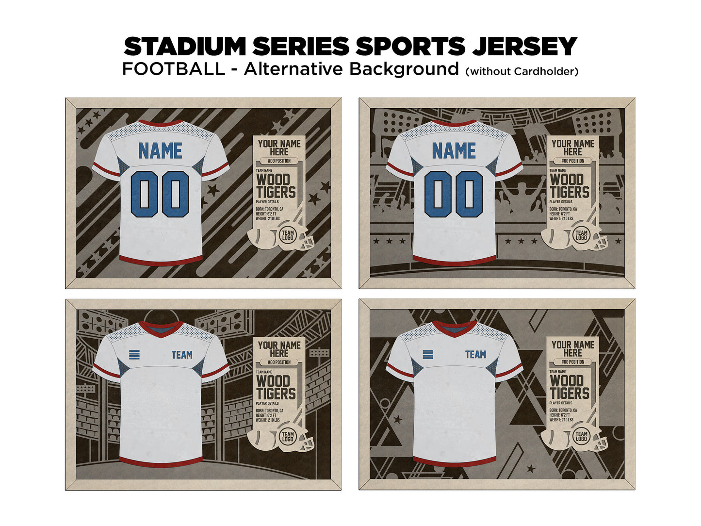 Stadium Series Jerseys-Football (Customizable)